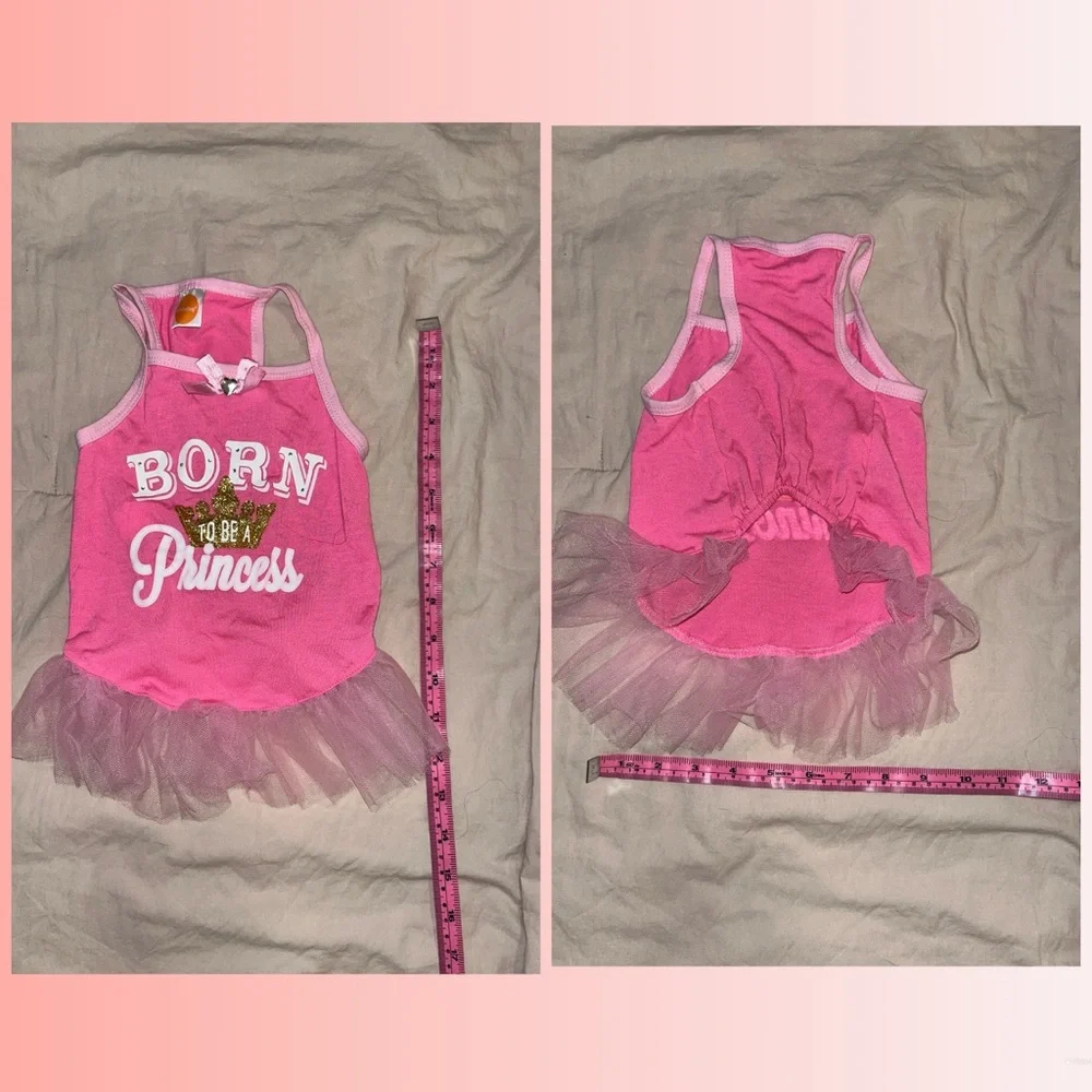 Pink Princess Dog Dress - Picture 3 of 3